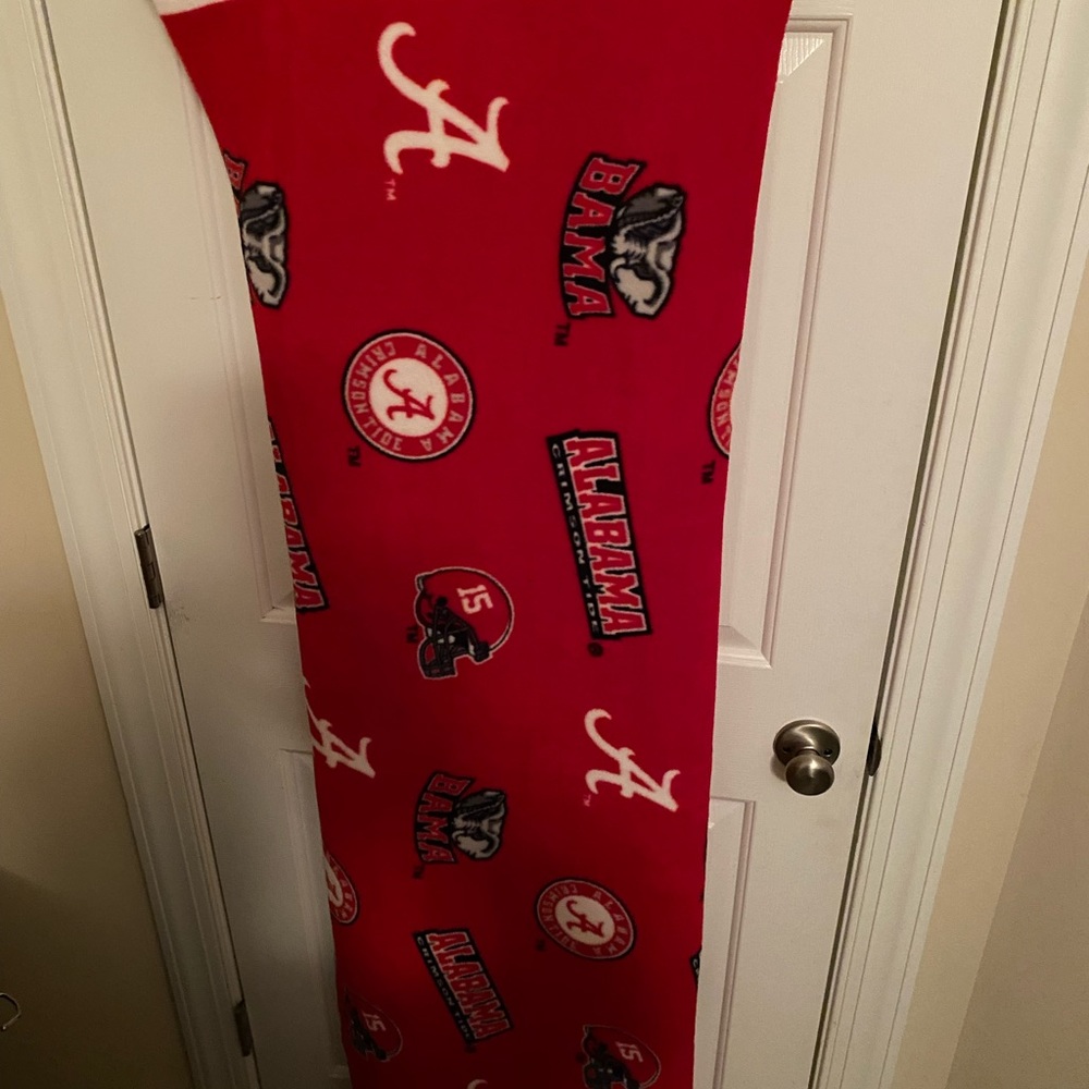 Alabama Crimson Tide soft Fabric long piece Roll Tide Crafting Sew DIY
